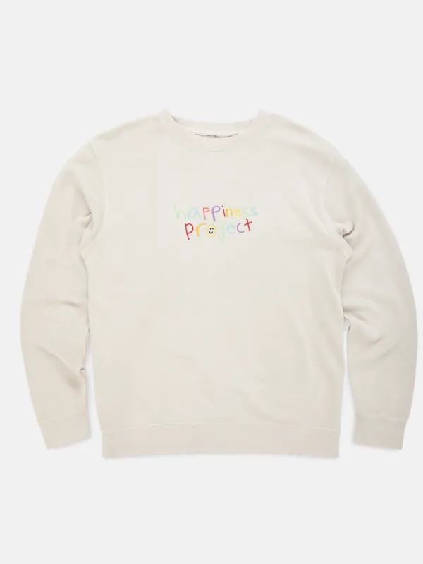 Happiness Crewneck- Cream sold by Happiness Project