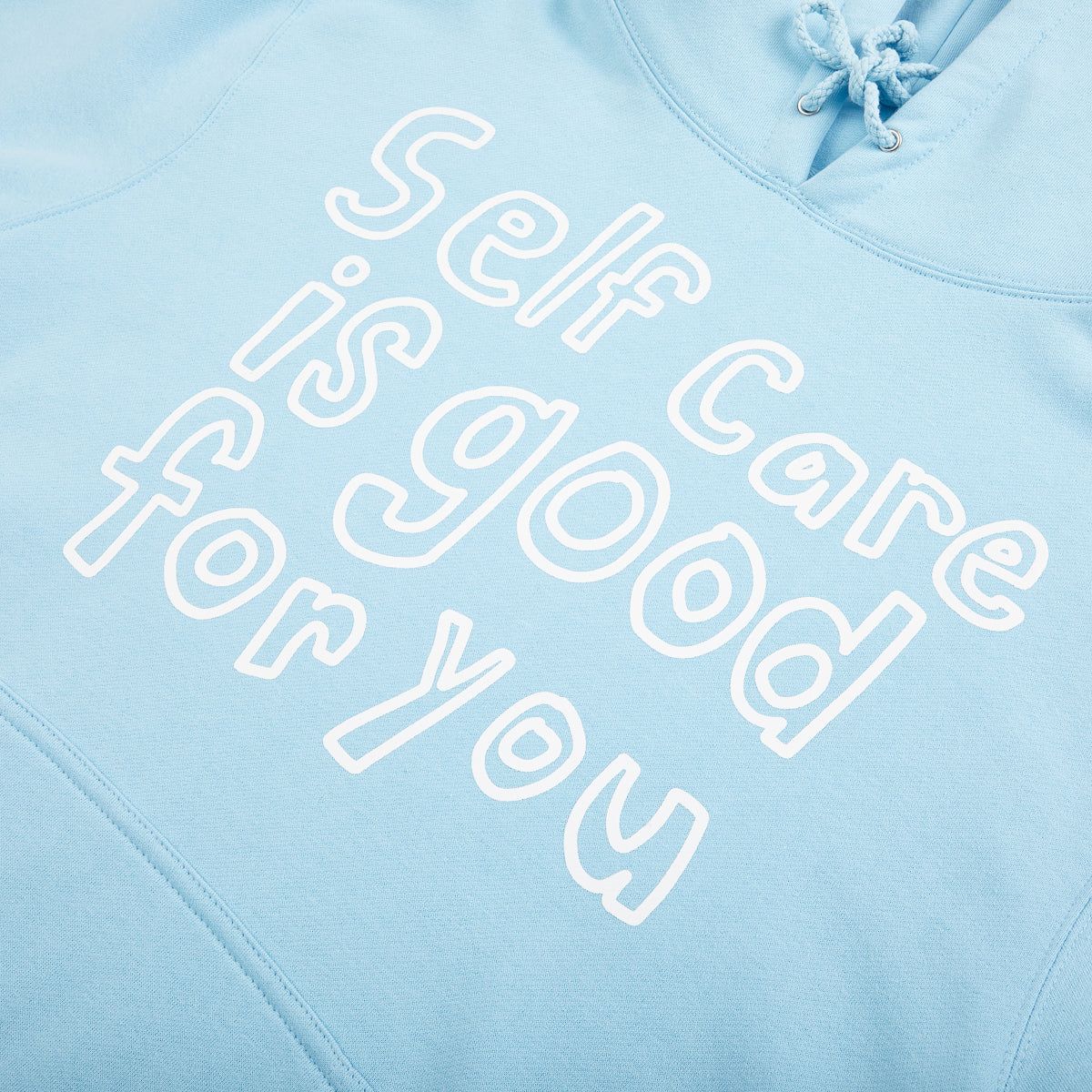 the self care hoodie sold by Happiness Project product image thumbnail 3
