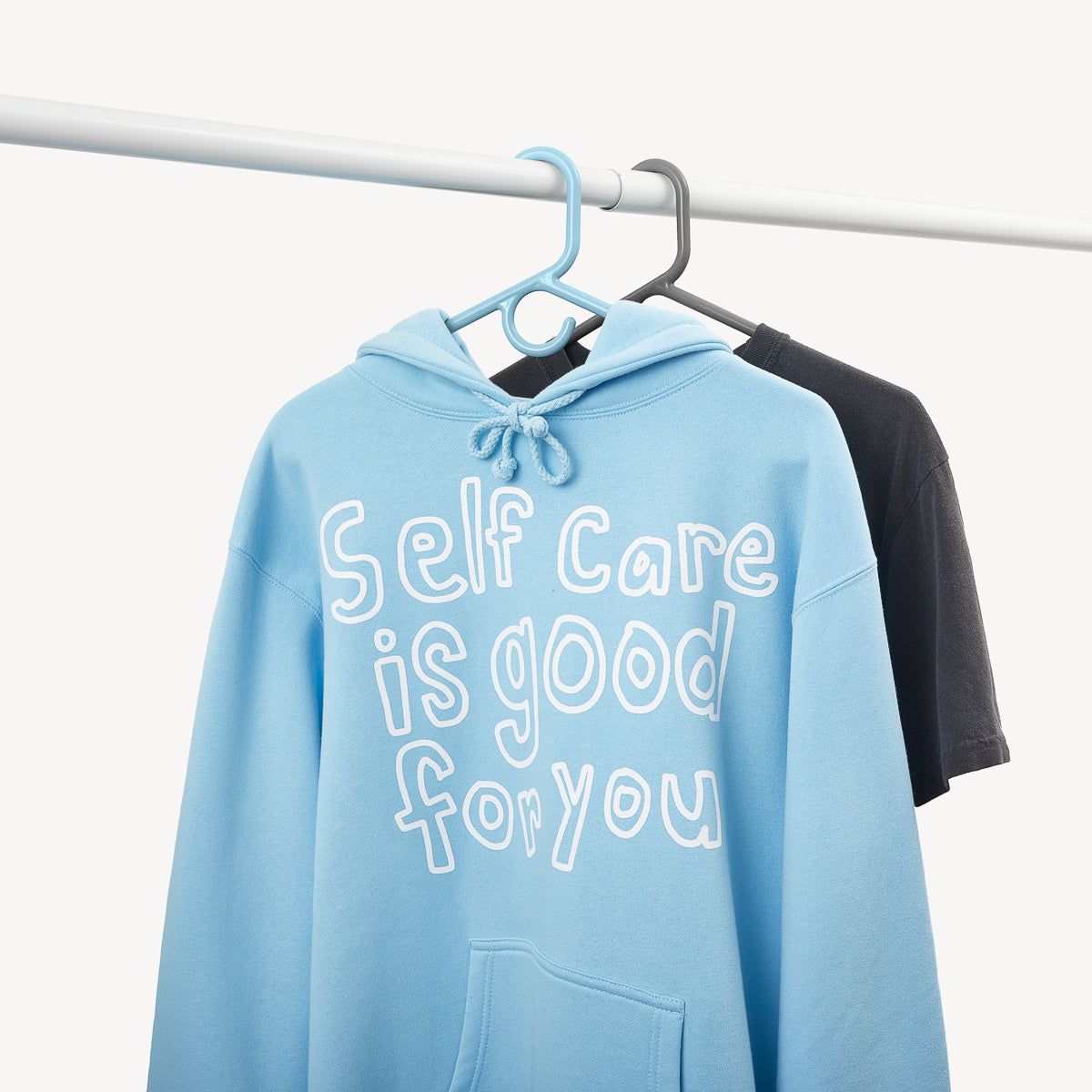 the self care hoodie sold by Happiness Project product image thumbnail 4