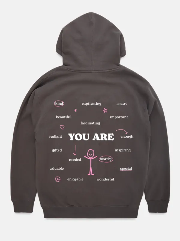 Encourage Hoodie - Pepper sold by Happiness Project