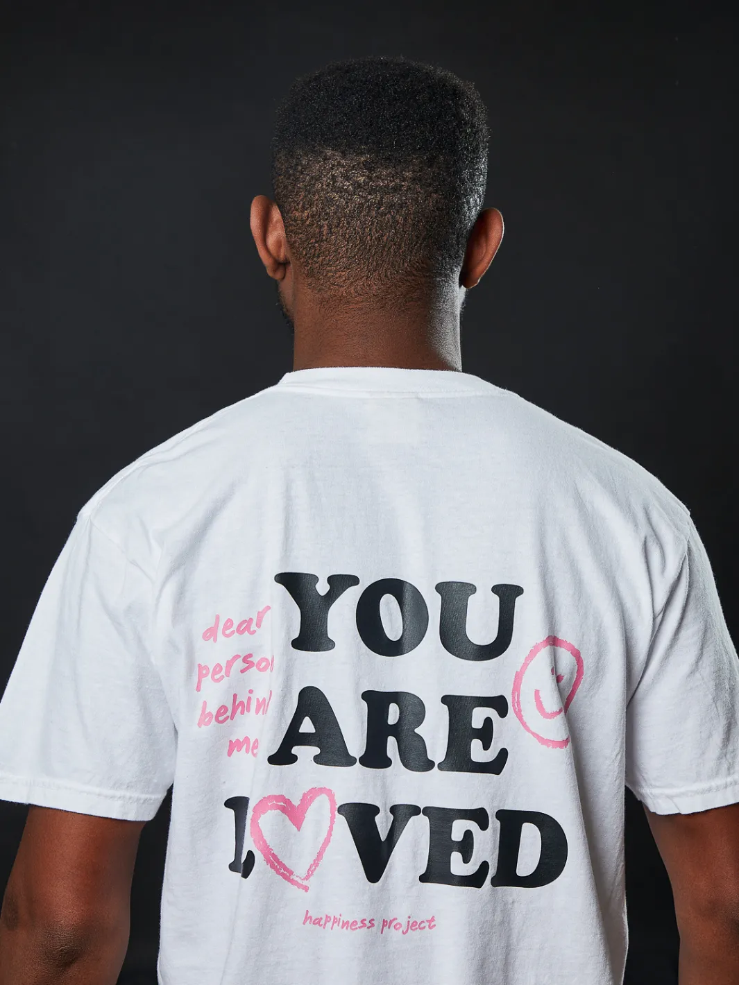 You Are Loved T-Shirt - White sold by Happiness Project product image thumbnail 5