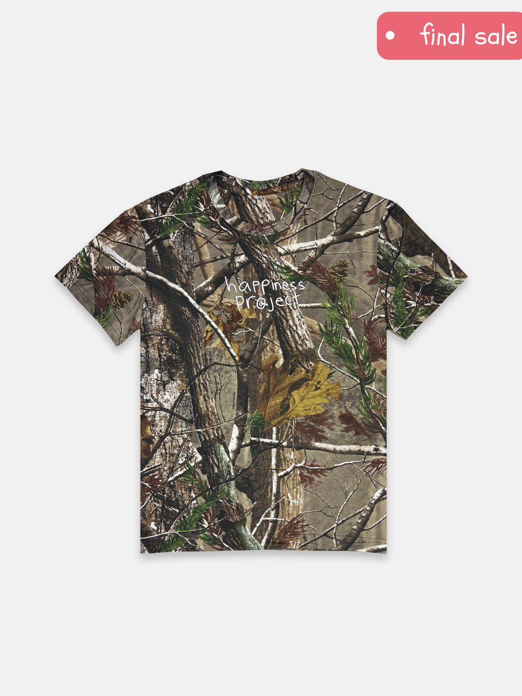 the happiness camo t-shirt - medium sold by Happiness Project