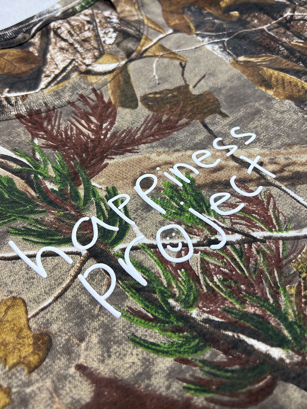 the happiness camo t-shirt - medium sold by Happiness Project product image thumbnail 2