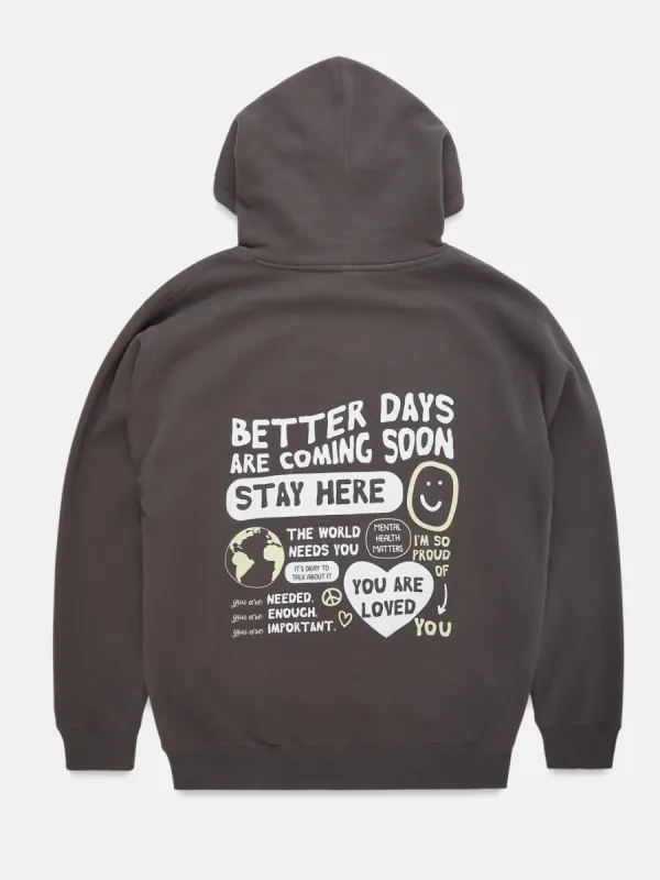 Better Days Hoodie sold by Happiness Project