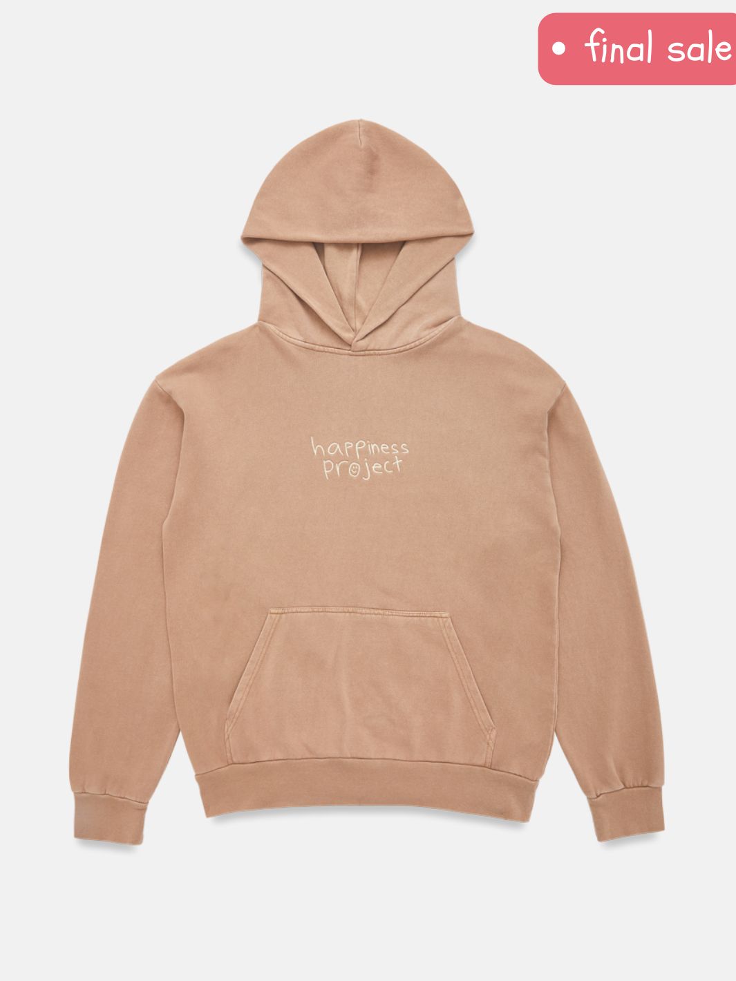 the essentials hoodie sold by Happiness Project