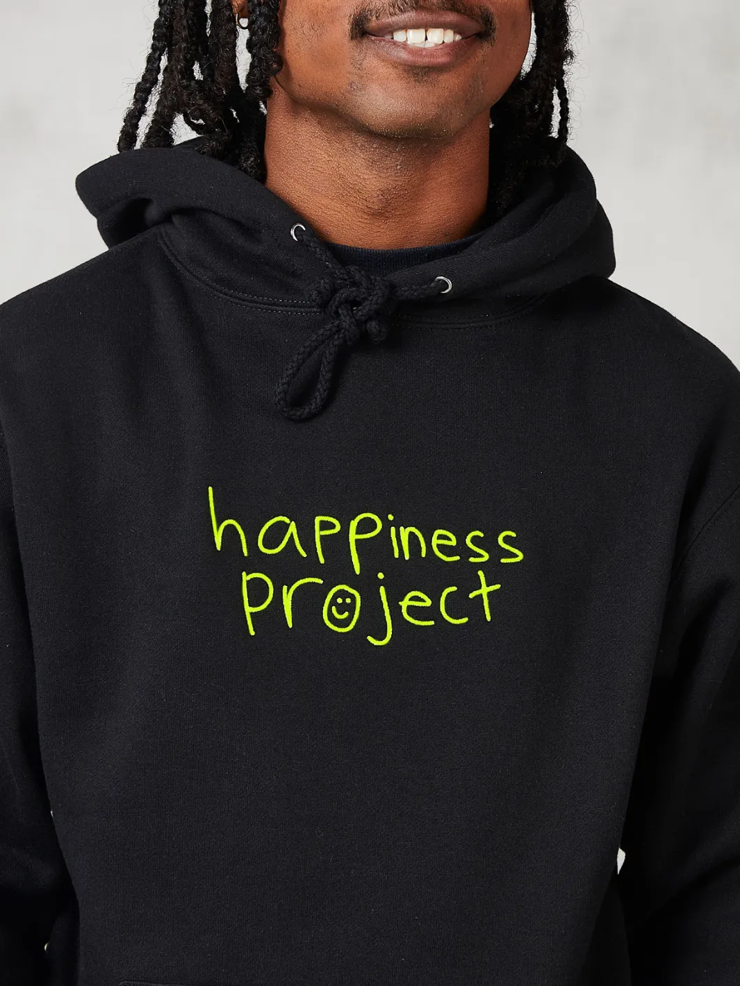 Stay Here Hoodie - Black sold by Happiness Project product image thumbnail 2