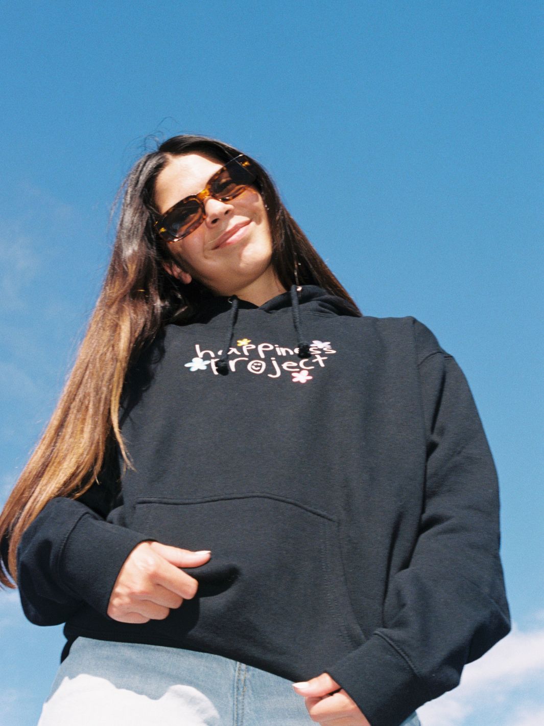 the flower hoodie sold by Happiness Project product image thumbnail 2