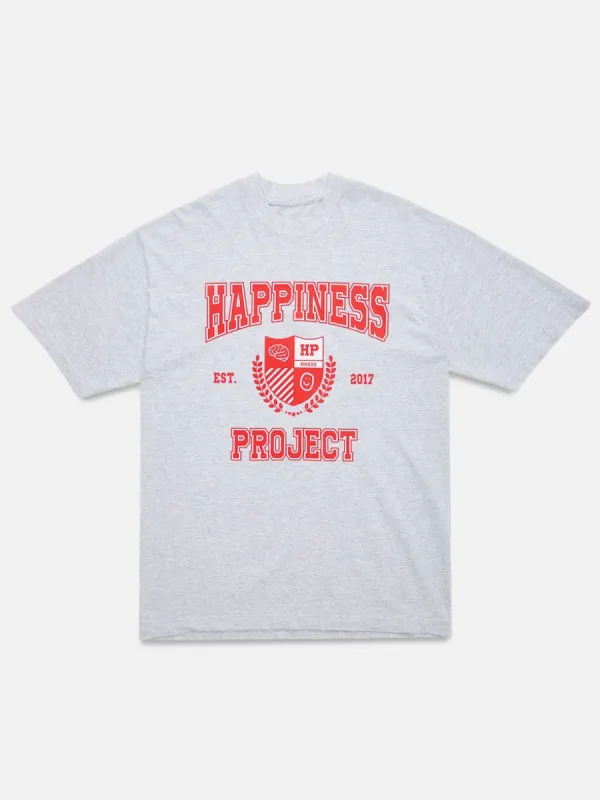 happiness university t-shirt - stone sold by Happiness Project