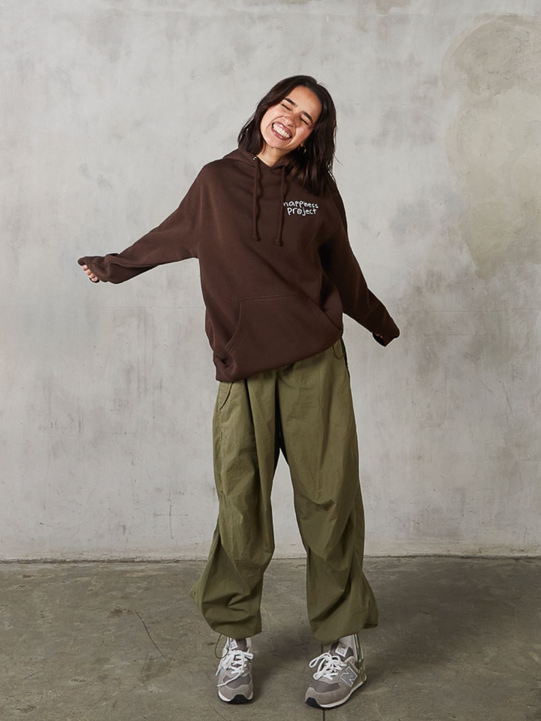 "Glad You Exist" Hoodie sold by Happiness Project product image thumbnail 2