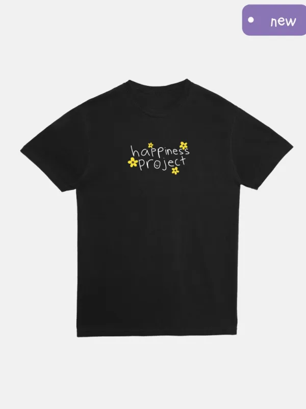 the flower t-shirt sold by Happiness Project