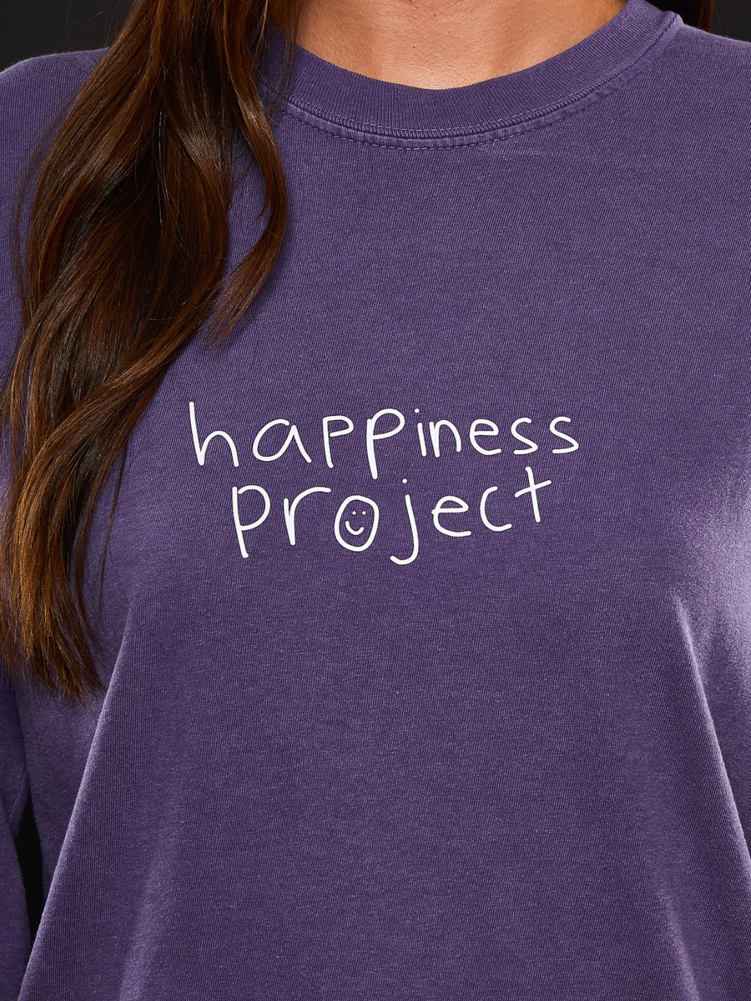 Prevention Long Sleeve - Grape sold by Happiness Project product image thumbnail 2