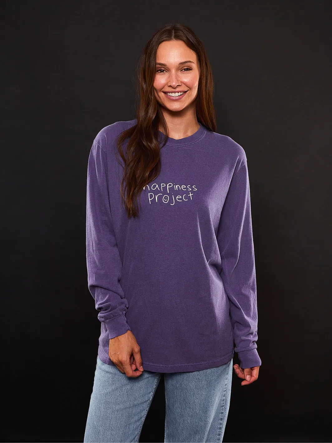 Prevention Long Sleeve - Grape sold by Happiness Project product image thumbnail 5