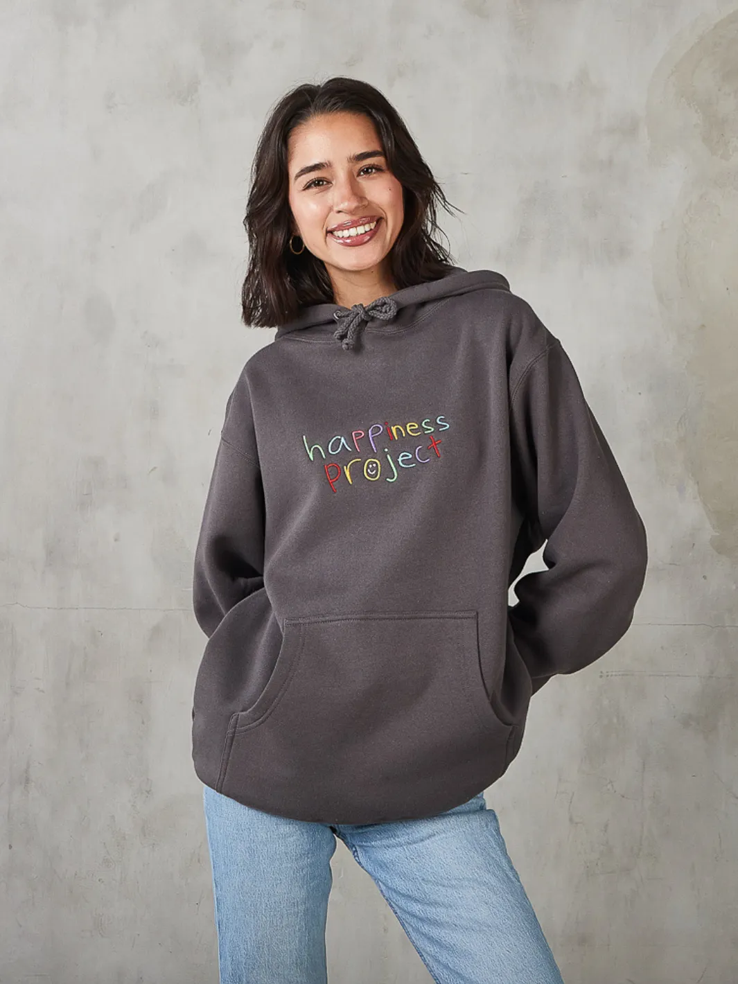 Original Happiness Hoodie - Pepper sold by Happiness Project product image thumbnail 2
