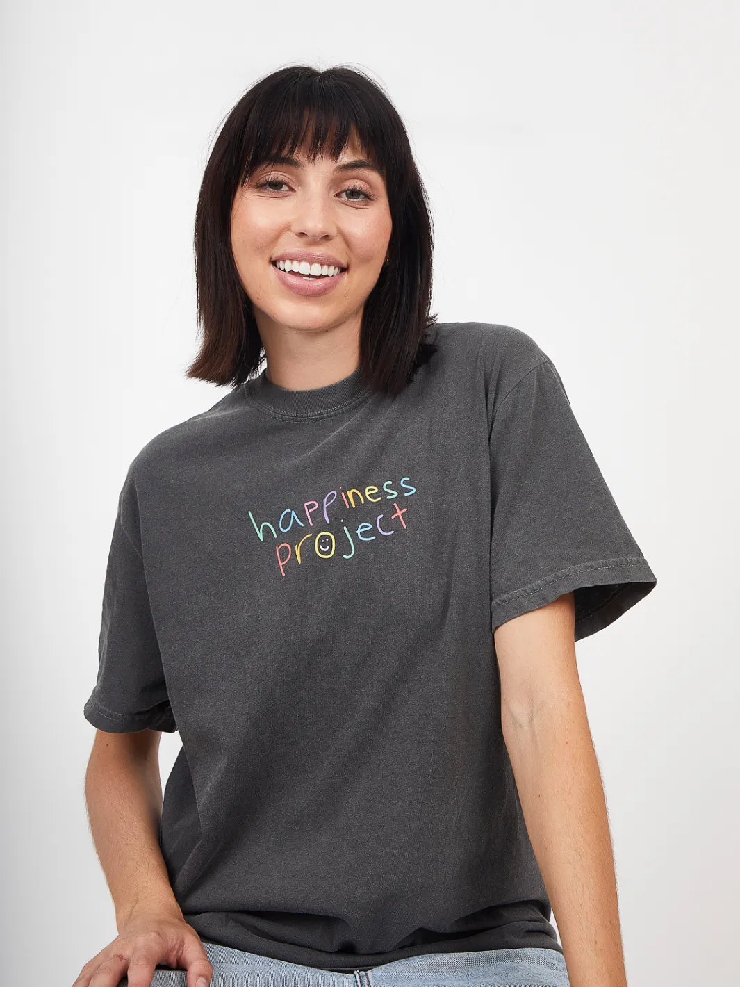 Happiness T-Shirt - Pepper sold by Happiness Project product image thumbnail 2