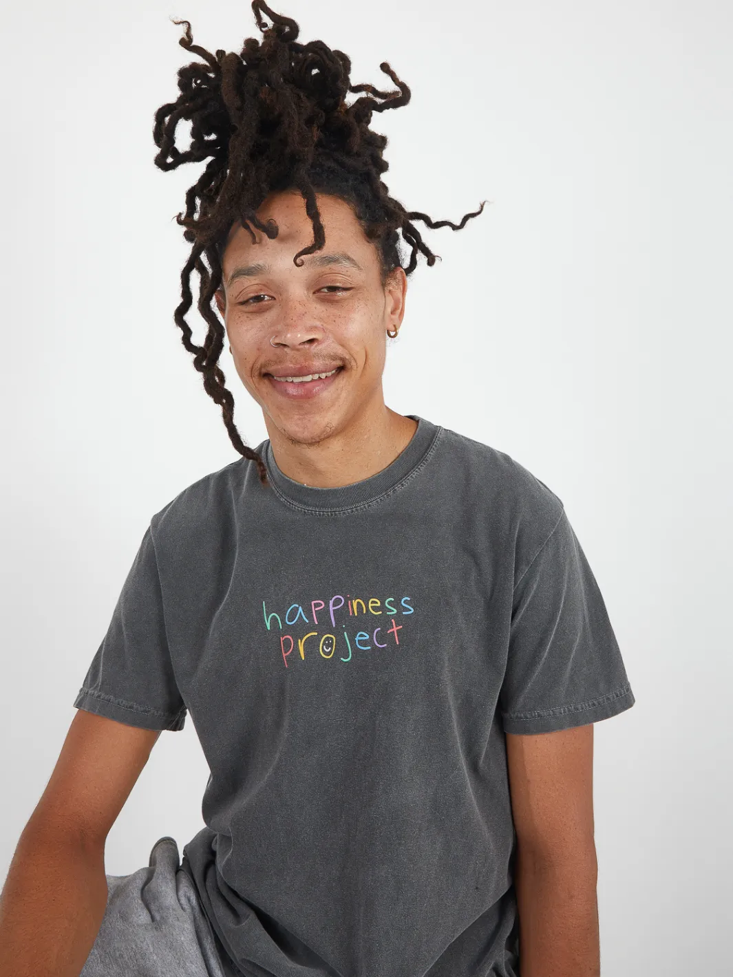 Happiness T-Shirt - Pepper sold by Happiness Project product image thumbnail 4