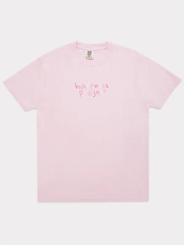 Happiness T-Shirt - Vintage Pink sold by Happiness Project