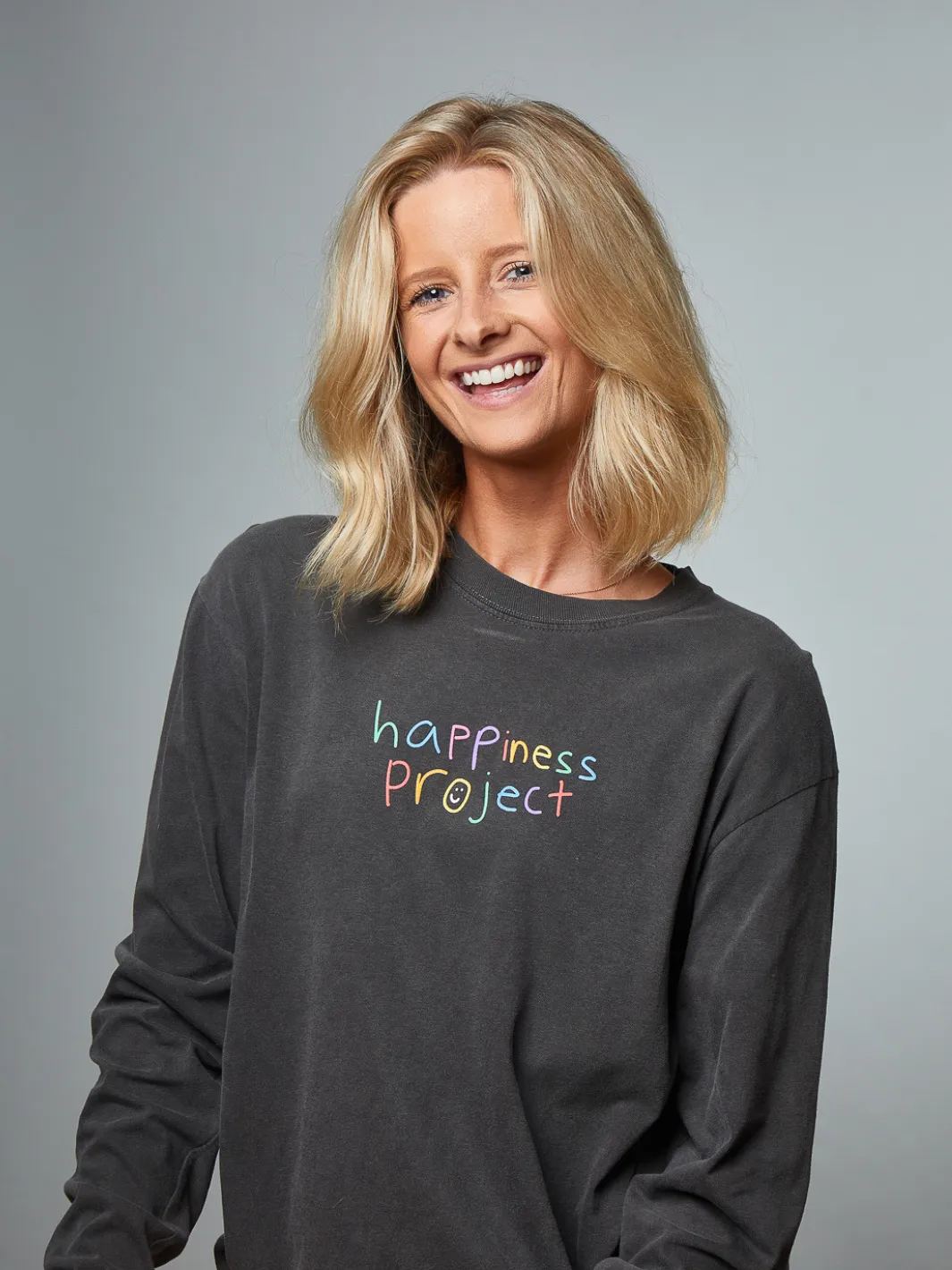 Happiness Long Sleeve - Pepper sold by Happiness Project product image thumbnail 2