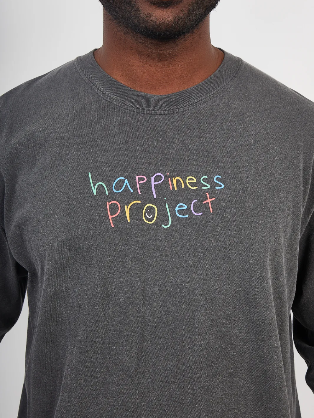 Happiness Long Sleeve - Pepper sold by Happiness Project product image thumbnail 3