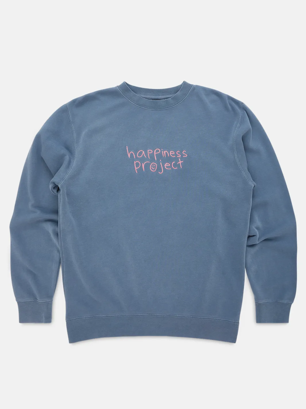 Happiness Crewneck - Powder Blue sold by Happiness Project