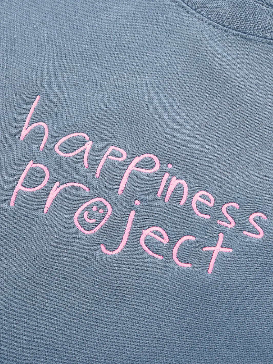 Happiness Crewneck - Powder Blue sold by Happiness Project product image thumbnail 4