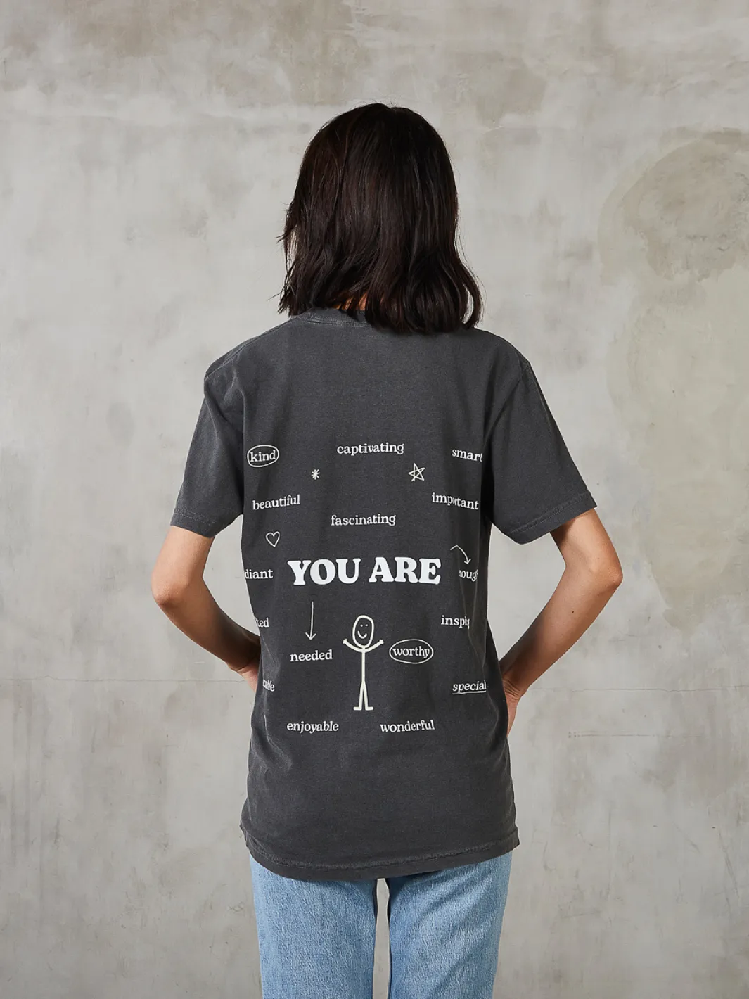 Encourage T-Shirt - Pepper sold by Happiness Project product image thumbnail 3