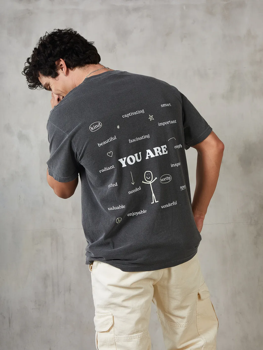 Encourage T-Shirt - Pepper sold by Happiness Project product image thumbnail 4