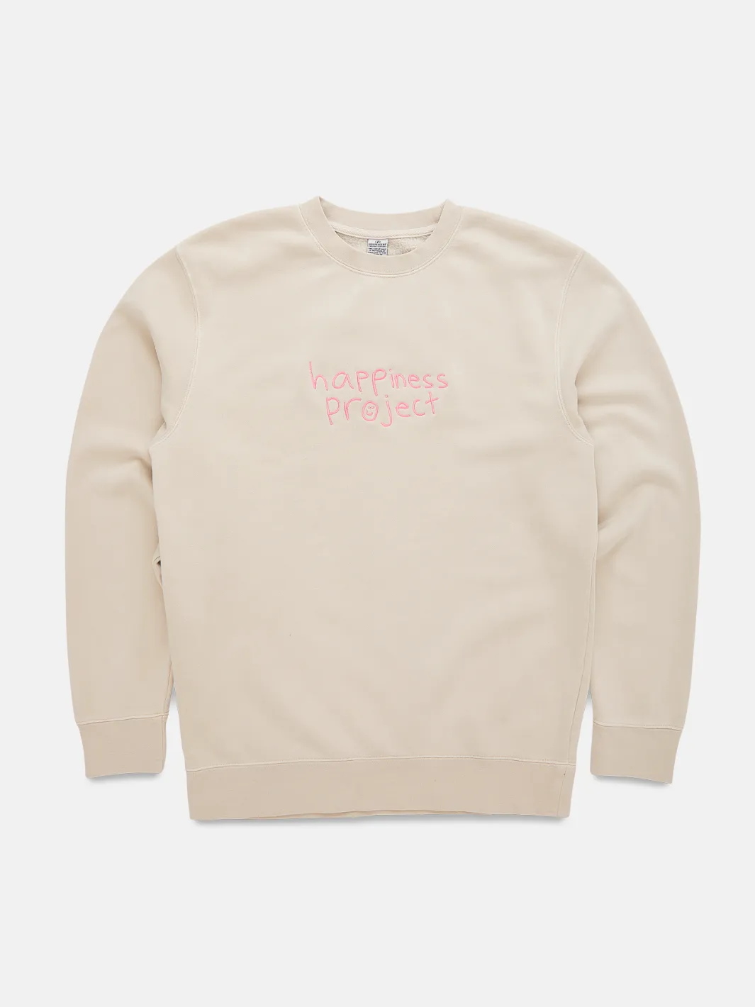Happiness Crewneck - Cream sold by Happiness Project