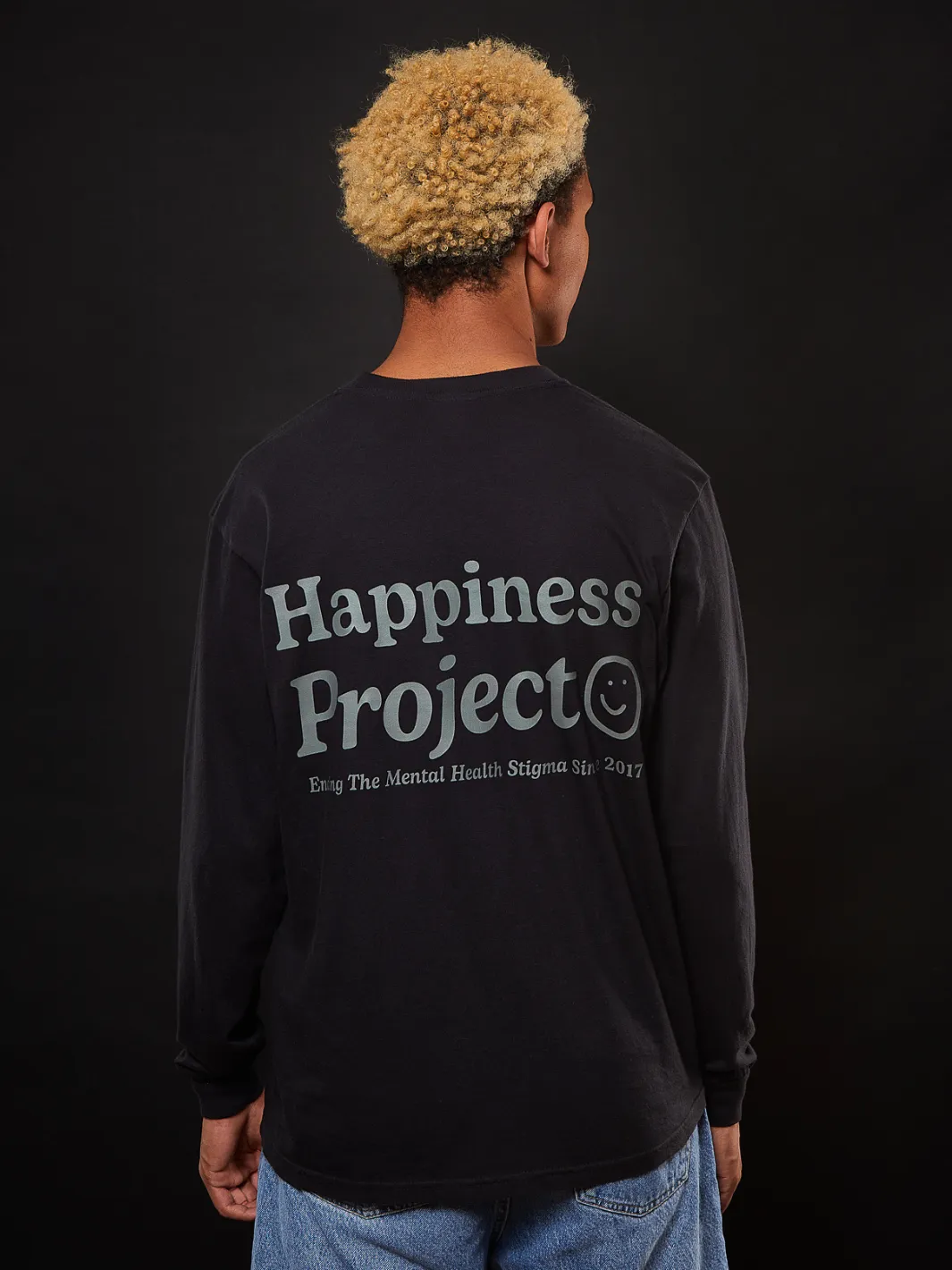 Essential Long Sleeve - Black sold by Happiness Project product image thumbnail 3