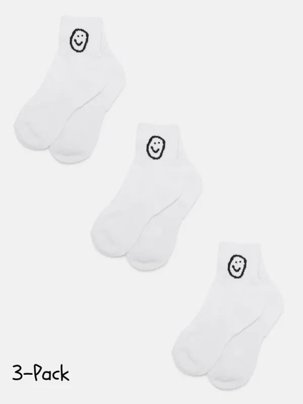 Happiness Ankle Sock (3-Pack) sold by Happiness Project