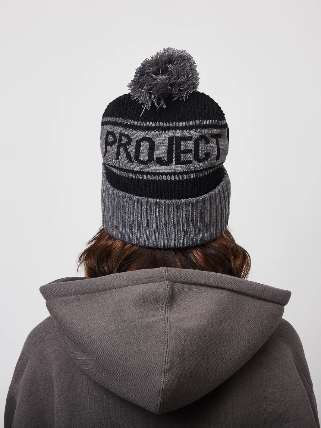 Happiness Pom Beanie - Black sold by Happiness Project product image thumbnail 4