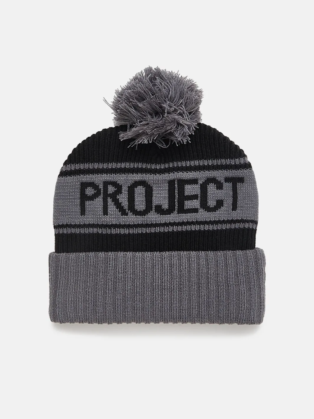 Happiness Pom Beanie - Black sold by Happiness Project product image thumbnail 2