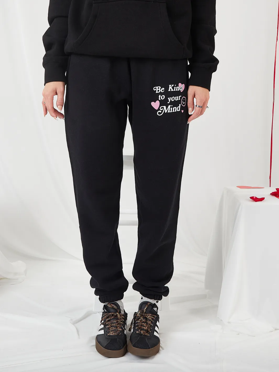Be Kind Sweatpants sold by Happiness Project product image thumbnail 4