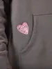 Love Hoodie - Pepper sold by Happiness Project