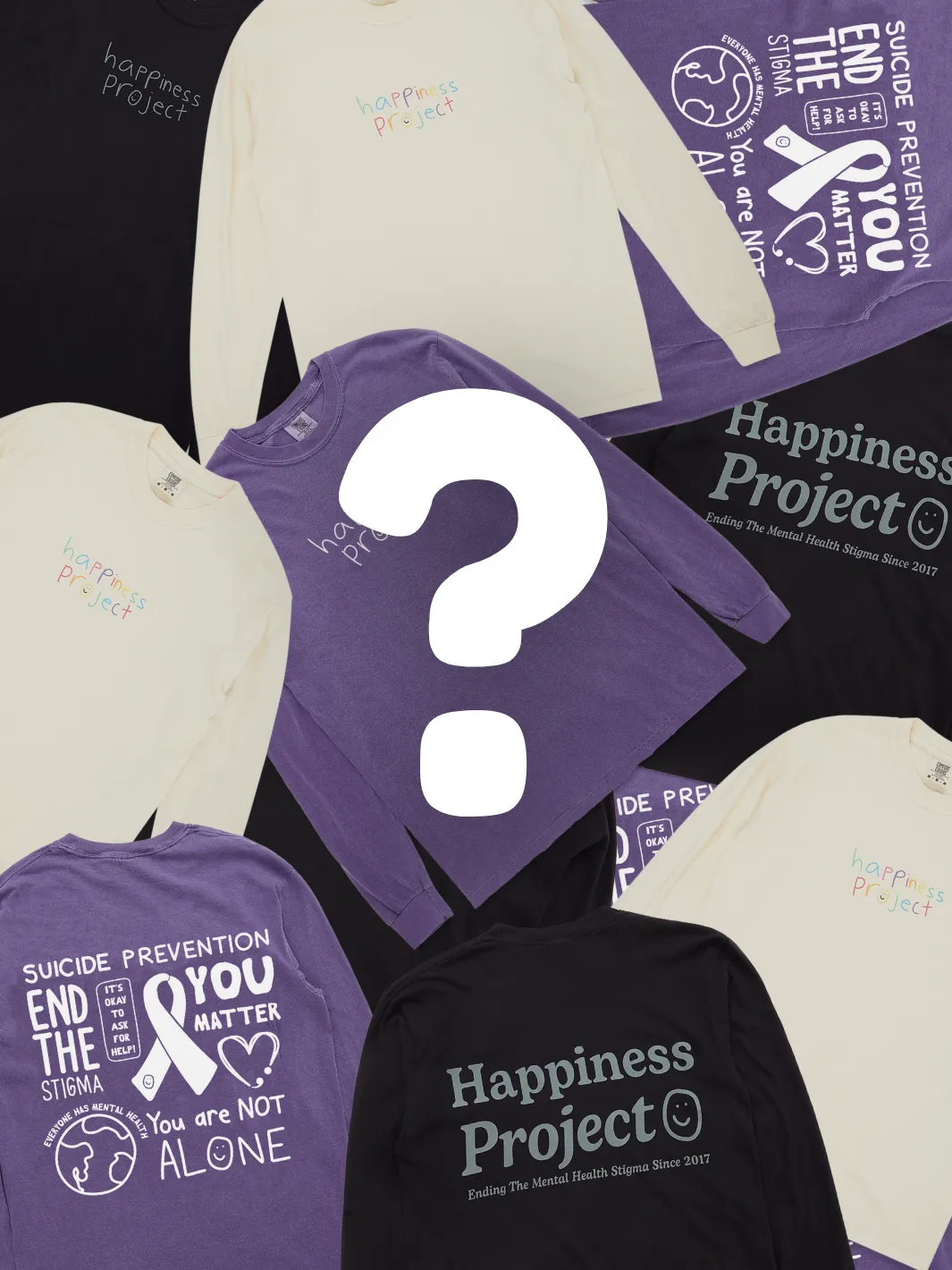 Mystery Longsleeve sold by Happiness Project