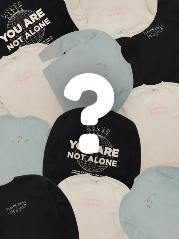 Mystery Crewneck sold by Happiness Project
