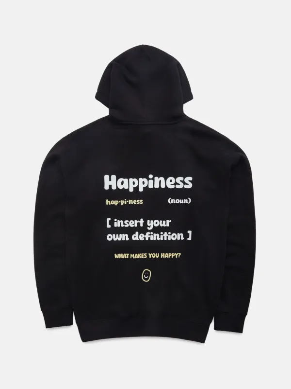 Define Happiness Hoodie sold by Happiness Project