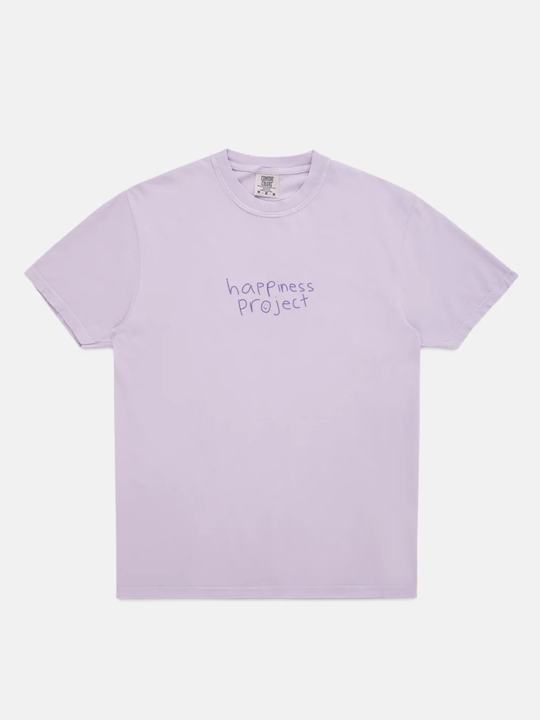 Positivity T-Shirt - Lavender sold by Happiness Project product image thumbnail 4