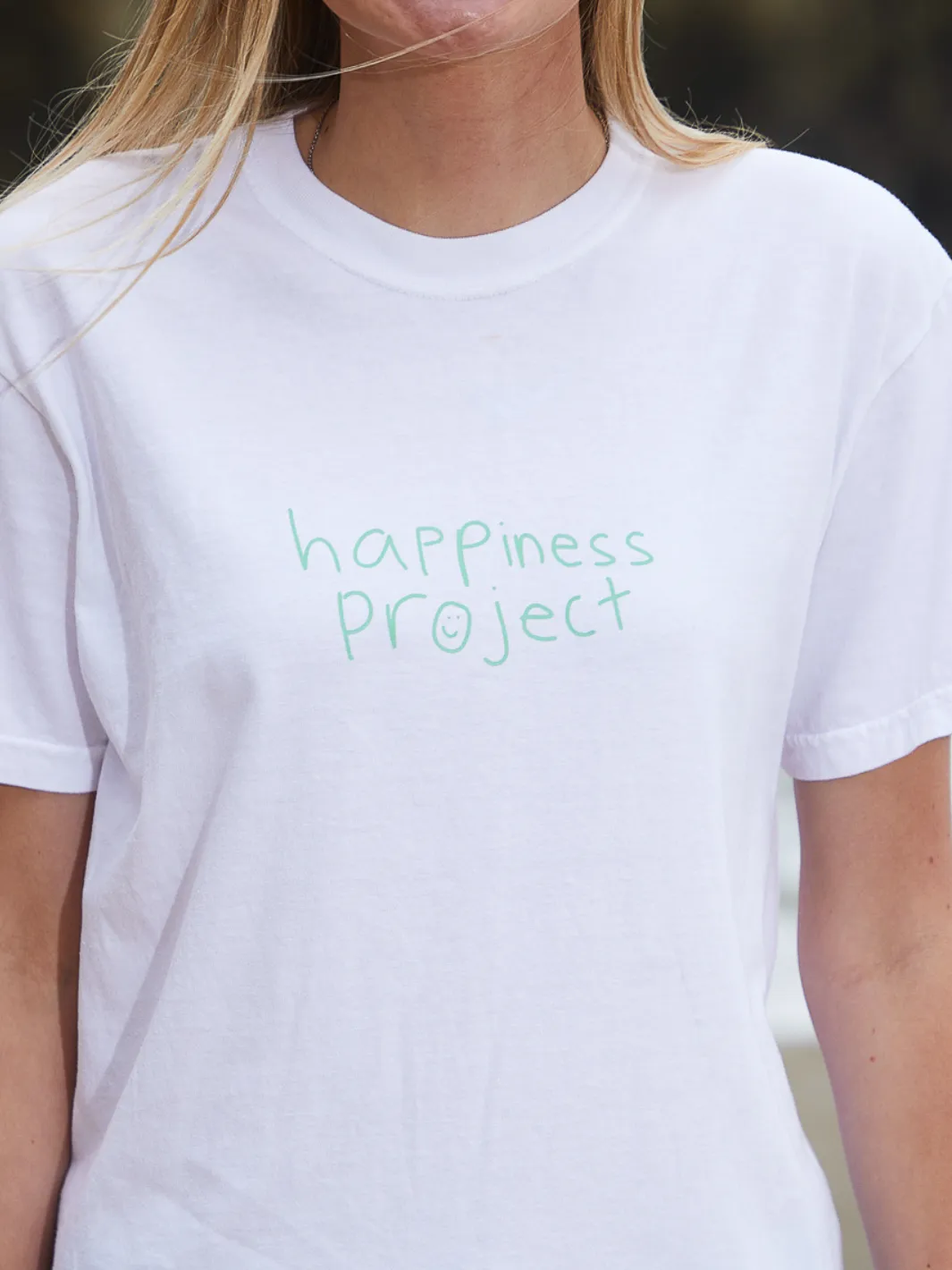 More Kindness T-Shirt - White sold by Happiness Project product image thumbnail 2