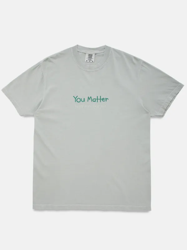 You Matter T-Shirt - Sage Green sold by Happiness Project