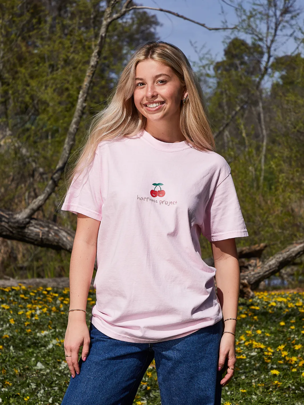 Cherry T-Shirt - Pink sold by Happiness Project product image thumbnail 4