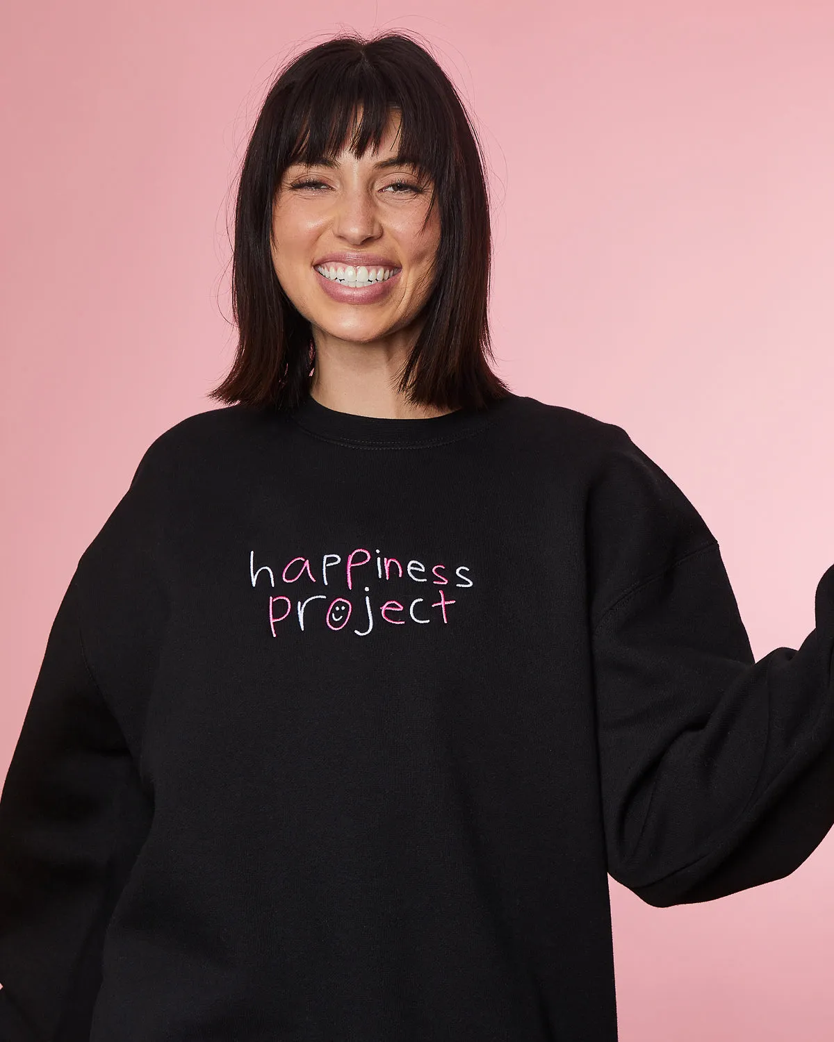 You Are Loved Crewneck - Black sold by Happiness Project product image thumbnail 5