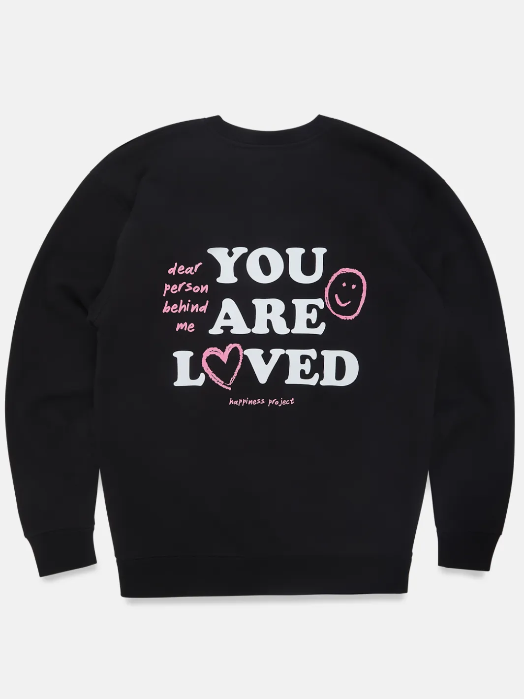 You Are Loved Crewneck - Black sold by Happiness Project
