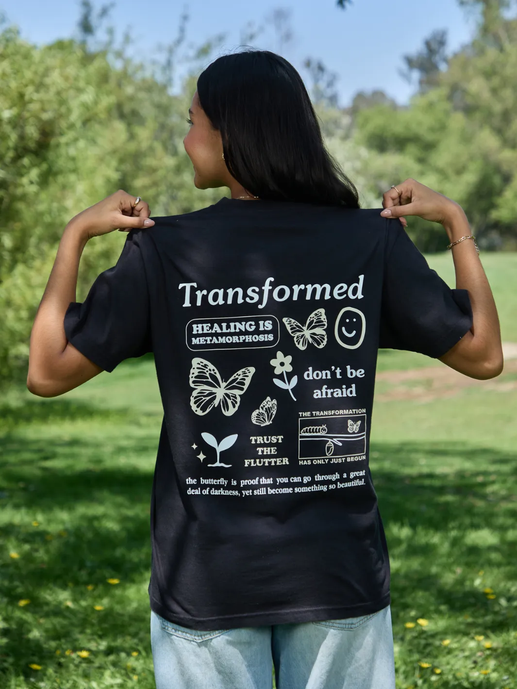 Transformed T-Shirt sold by Happiness Project product image thumbnail 3