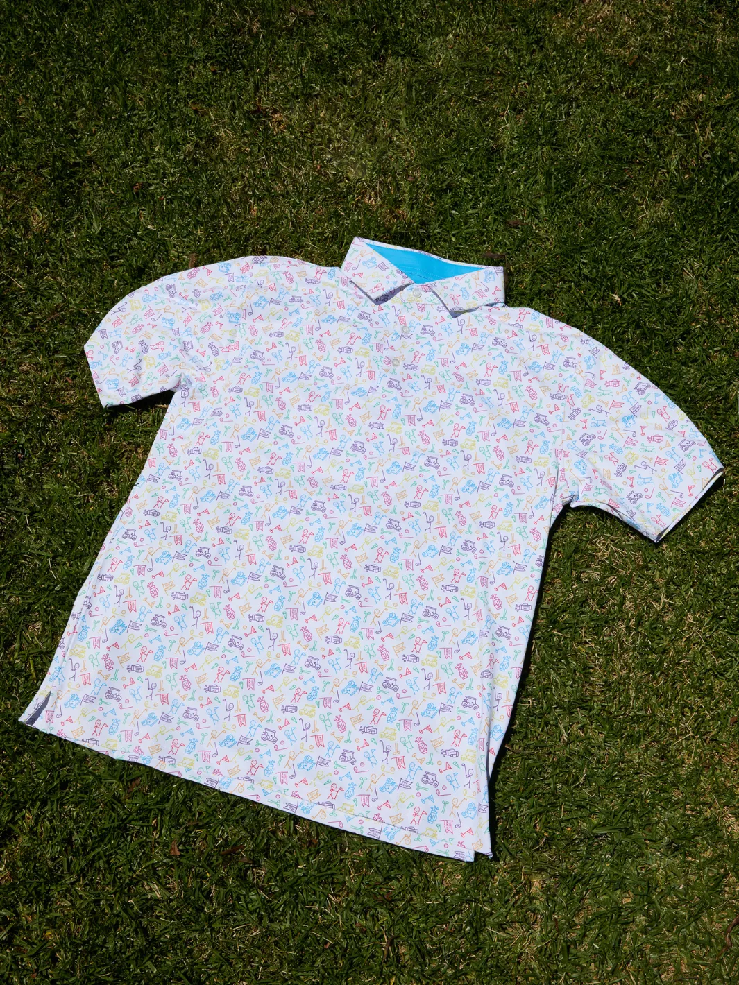 Men's Happiness Golf Polo sold by Happiness Project product image thumbnail 4
