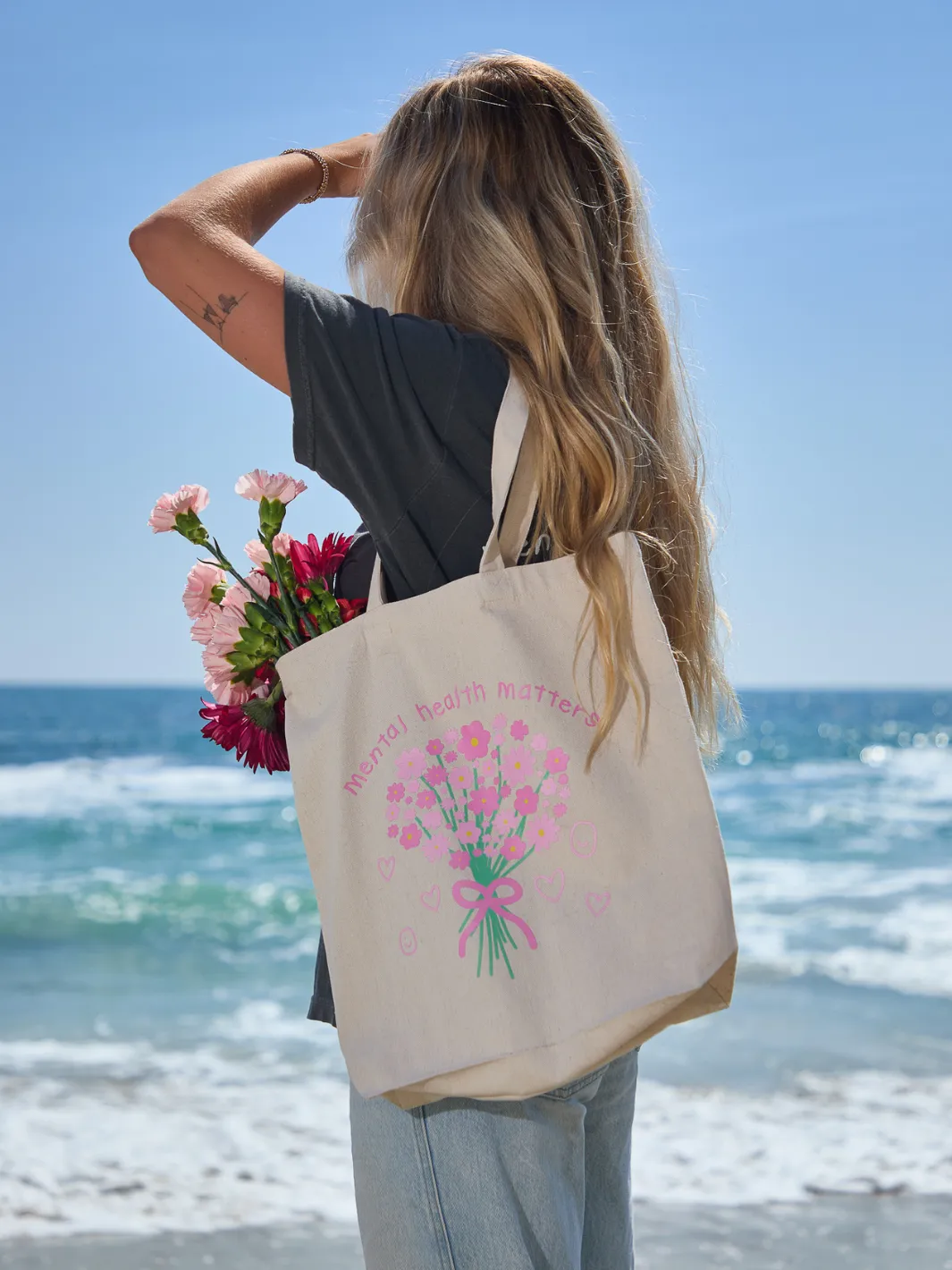 Bouquet Tote sold by Happiness Project product image thumbnail 2