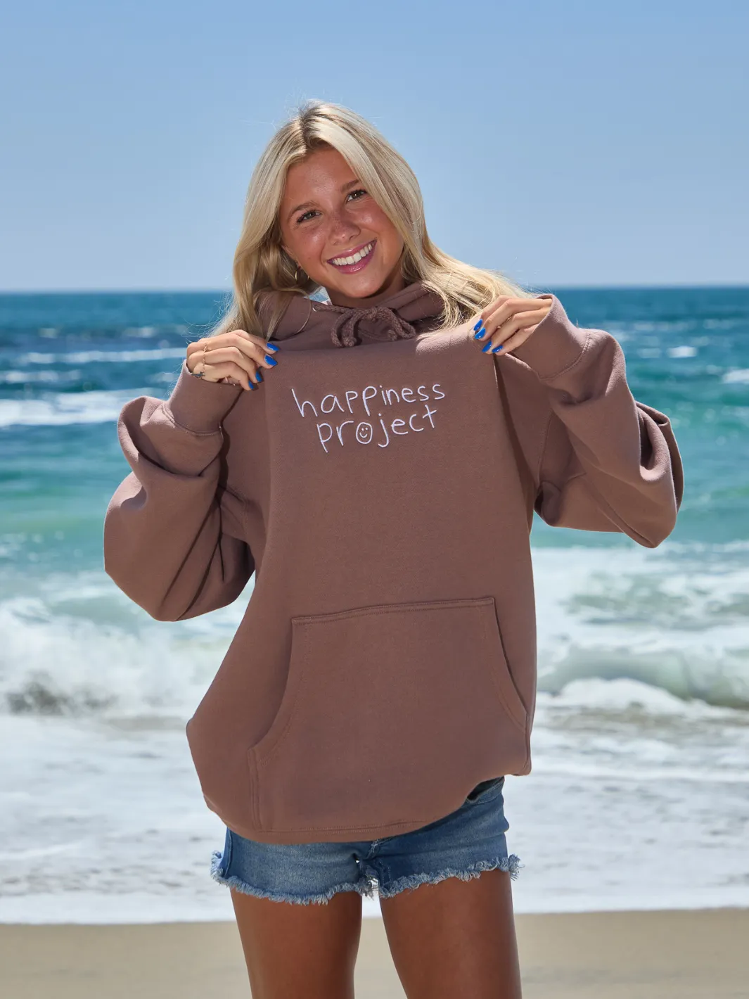 Grow Though Hoodie - Toffee sold by Happiness Project product image thumbnail 2