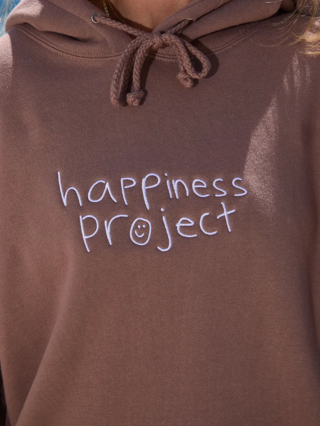 Grow Though Hoodie - Toffee sold by Happiness Project product image thumbnail 5