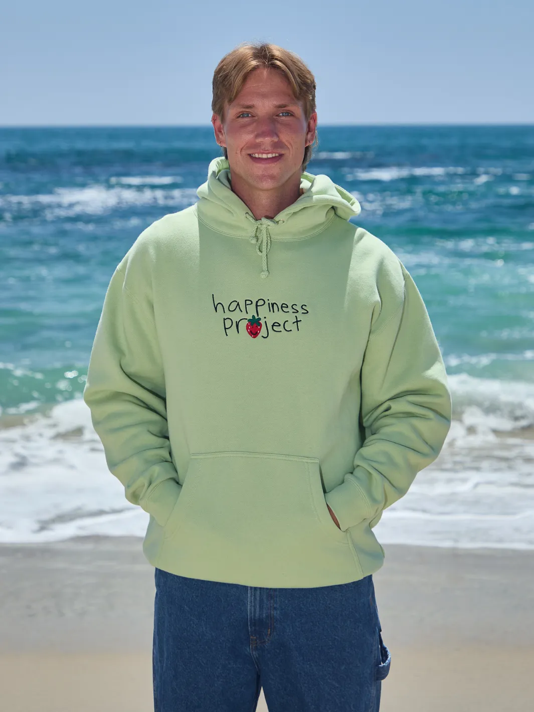 You are Enough Hoodie - Matcha sold by Happiness Project product image thumbnail 2