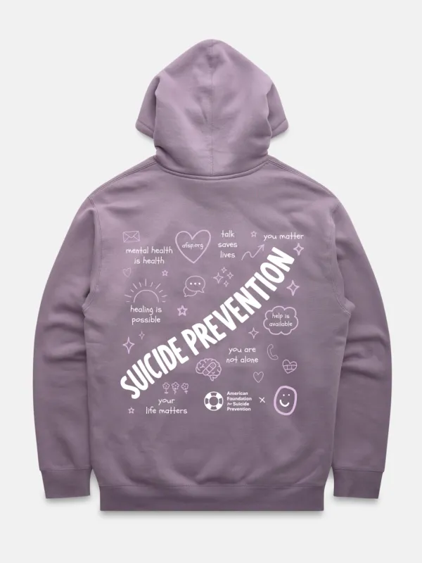 AFSP x HP Hoodie sold by Happiness Project