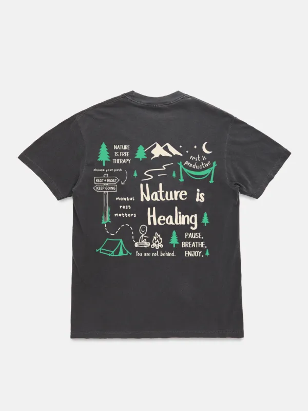 Nature is Healing T-Shirt sold by Happiness Project